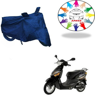 APNEK Waterproof Two Wheeler Cover for Hero(Electric Zippy, Blue)