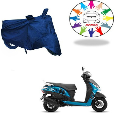 APNEK Waterproof Two Wheeler Cover for Yamaha(Alpha, Blue)