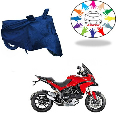 APNEK Waterproof Two Wheeler Cover for Ducati(Multistrada, Blue)