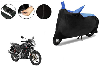 VTF Two Wheeler Cover for Hero(Black, Blue)