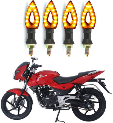 Delhismart Side LED Indicator Light for Bajaj Pulsar 200 DTS-i(Yellow)