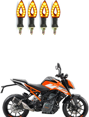 Delhismart Side LED Indicator Light for KTM Duke RC 190(Yellow)