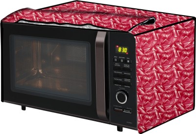 The Furnishing Tree Microwave Oven  Cover(Width: 53.34 cm, Frieze Red pattern)