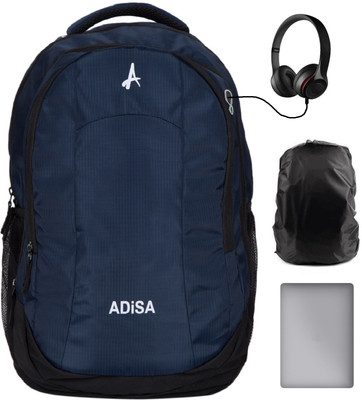 ADISA BP005 NAV 35 L Laptop Backpack Blue ADISA Backpacks