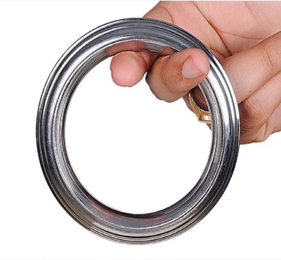 Samn Stainless Steel Silver Kada