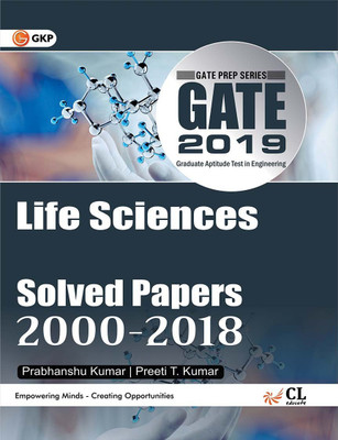 Gate Paper Life Sciences 2019 (Solved Papers 2000-2018) Twentieth Edition(English, Paperback, unknown)