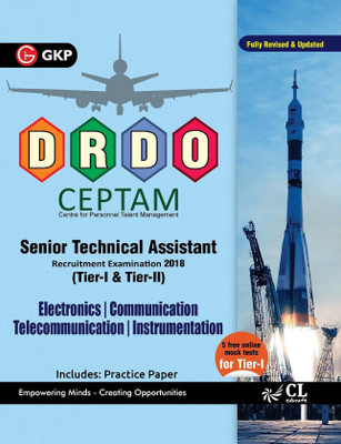 Drdo Ceptam Senior Technical Assistant Tier I & II - Electronics, Communication, Telecommunication & Instrumentation(English, Paperback, unknown)