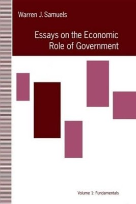 Essays in the Economic Role of Government: Fundamentals(English, Hardcover, Samuels Warren J.)