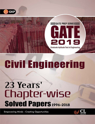 Gate Civil Engineering (23 Year's Chapter Wise Solved Papers) 2019  - GATE Civil Solved Papers 2019 Edition(English, Paperback, unknown)