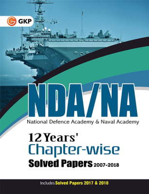12 Years Nda/Na Chapter-Wise Solved Papers (2007-2018) 2018  - Includes Solved Papers 2017 & 2018(English, Paperback, unknown)