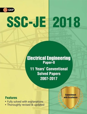 Ssc Je 2018 Electrical Engineering 11 Years Conventional Solved Papers (2007-2017) for Paper II(English, Paperback, unknown)