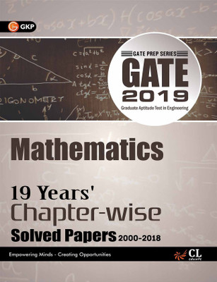 Gate 2019 19 Years Chapterwise Solved Papers (2000-2018)- Mathematics  - GATE mathematics(English, Electronic book text, unknown)