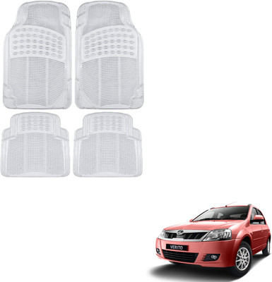 SEMAPHORE Rubber Standard Mat For  Mahindra Verito(Clear)