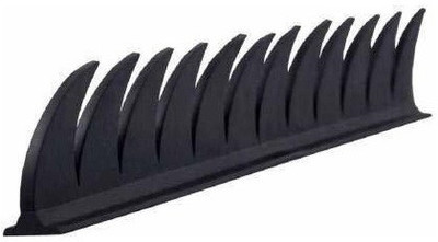 Qiisx Helmet Mohawk for Bike(Black)