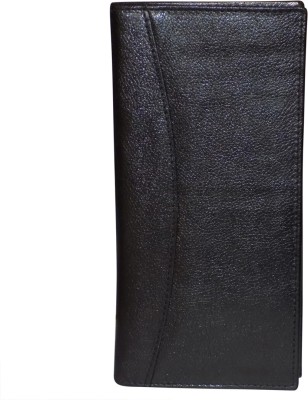 Style 98 Men Black Genuine Leather Document Holder(16 Card Slots)