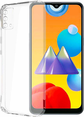 Spectacular ace Back Cover for Samsung Galaxy M02S(Transparent, Dual Protection, Silicon, Pack of: 1)