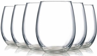 SCMEBE (Pack of 6) SC-WHISKY TUMBLER 400ML Glass Set Beer Glass(400 ml, Glass, Clear)