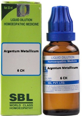 SBL Argentum Metallicum 6 CH Dilution(30 ml)