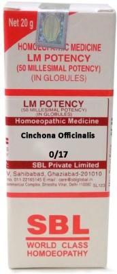 SBL Cinchona Officinalis 0/17 LM Globules(20 g)