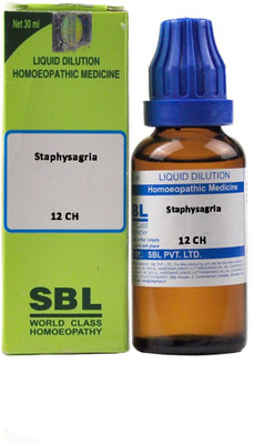 SBL Staphysagria 12 CH Dilution(30 ml)