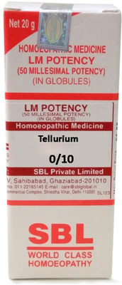 SBL Tellurium 0/10 LM Globules(20 g)