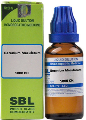 SBL Geranium Maculatum 1000 CH Dilution(30 ml)