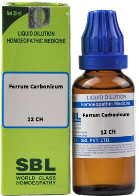SBL Ferrum Carbonicum 12 CH Dilution(30 ml)