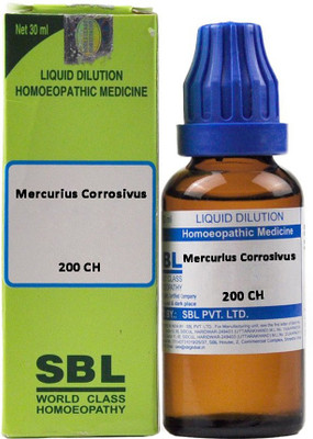 SBL Mercurius Corrosivus 200 CH Dilution(5 x 30 ml)