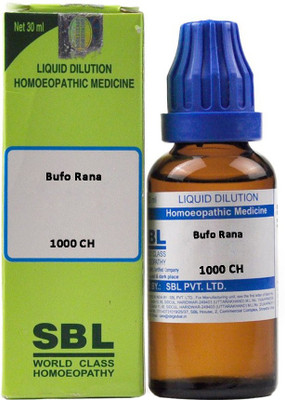 SBL Bufo Rana 1000 CH Dilution(30 ml)