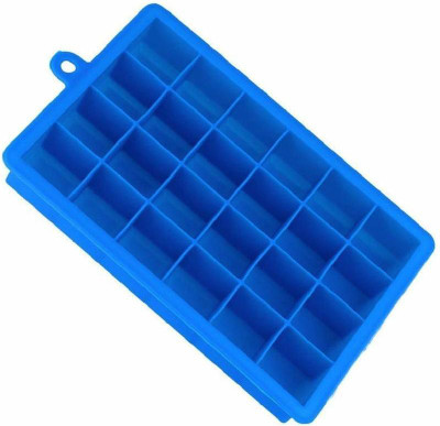 KICHDRAW Blue Silicone Ice Cube Tray(Pack of1)