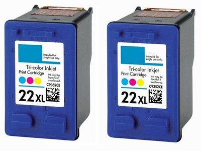 blue power Blue Power Colour Combo Ink Cartridge Of 22 BP Tri-Color Ink Cartridge