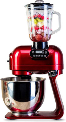 Hafele Klara Highline 1000 Juicer Mixer Grinder (2 Jars, Red)
