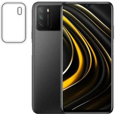 DAFFIN Back Camera Lens Glass Protector for Poco M3(Pack of: 1)