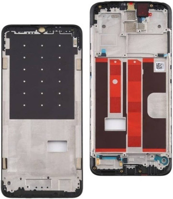 Unique4Ever Oppo A5 2020 LCD Frame Bezel Plate Front Panel(Black)