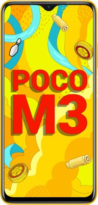 POCO M3 (Yellow, 64 GB) (6 GB RAM)
