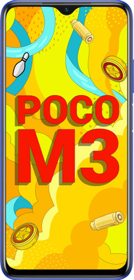 POCO M3 (Cool Blue, 128 GB)  (6 GB RAM)