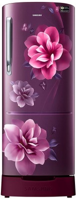SAMSUNG 192 L Direct Cool Single Door 3 Star Refrigerator(Camellia Purple, RR20A282YCR/NL)