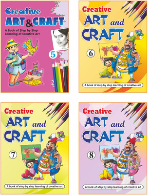 Ashok Prakashan Creative Art&Craft 5-8 (Set Of 4) For Class 5-8 CBSE(Paperback, Ashok Prakshan)