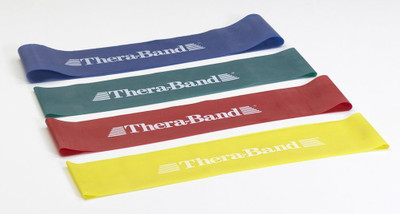 PHYSIOTREX ®THERABAND SET Resistance Tube(Red, Yellow, Green, Blue)