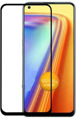 kentop Edge To Edge Tempered Glass for OPPO A52(Pack of 1)