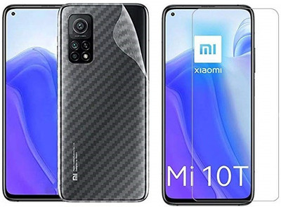 LIKEDESIGN Front and Back Screen Guard for Mi 10T Pro(Pack of 2)