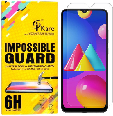 SecureSmarty Impossible Screen Guard for Samsung Galaxy M02s(Pack of 1)