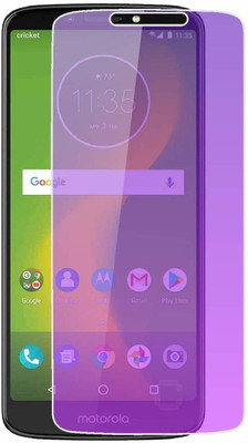ELEF Tempered Glass Guard for Motorola Moto G6 Play Anti Bluray (Eye Protector) Tempered Glass Blue Light Resistant(Pack of 1)