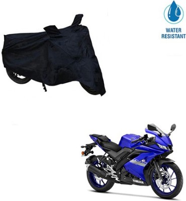 MMSSTAR Waterproof Two Wheeler Cover for Yamaha(R15 V3, Black)