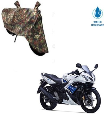 SRENTERPRISES Two Wheeler Cover for Yamaha(YZF R15 S, Multicolor)