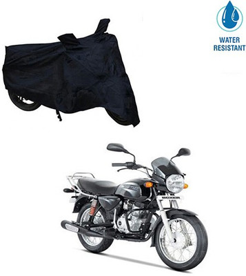 SRENTERPRISES Two Wheeler Cover for Bajaj(Boxer, Black)