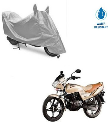 SRENTERPRISES Two Wheeler Cover for LML(Freedom, Silver)