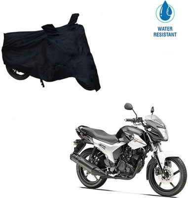 SRENTERPRISES Two Wheeler Cover for Yamaha(SZ R, Black)