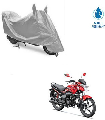 SRENTERPRISES Two Wheeler Cover for Hero(Passion Xpro, Silver)