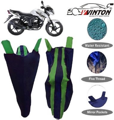 V VINTON Two Wheeler Cover for Yamaha(SZ X, Multicolor)